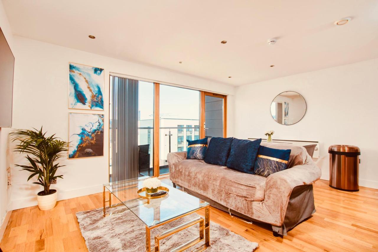 King Deluxe City Apt Large Balcony& Free Parking! Leeds  Exteriér fotografie