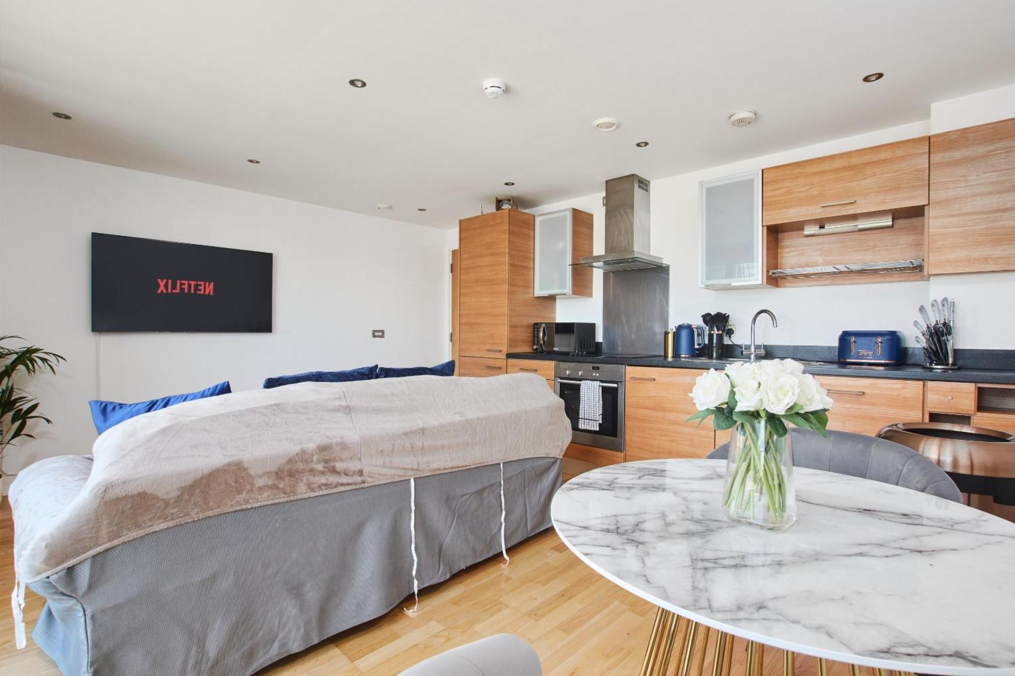 King Deluxe City Apt Large Balcony& Free Parking! Leeds  Exteriér fotografie