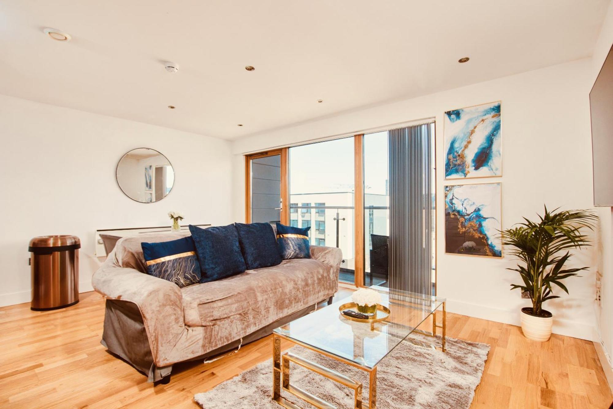 King Deluxe City Apt Large Balcony& Free Parking! Leeds  Exteriér fotografie