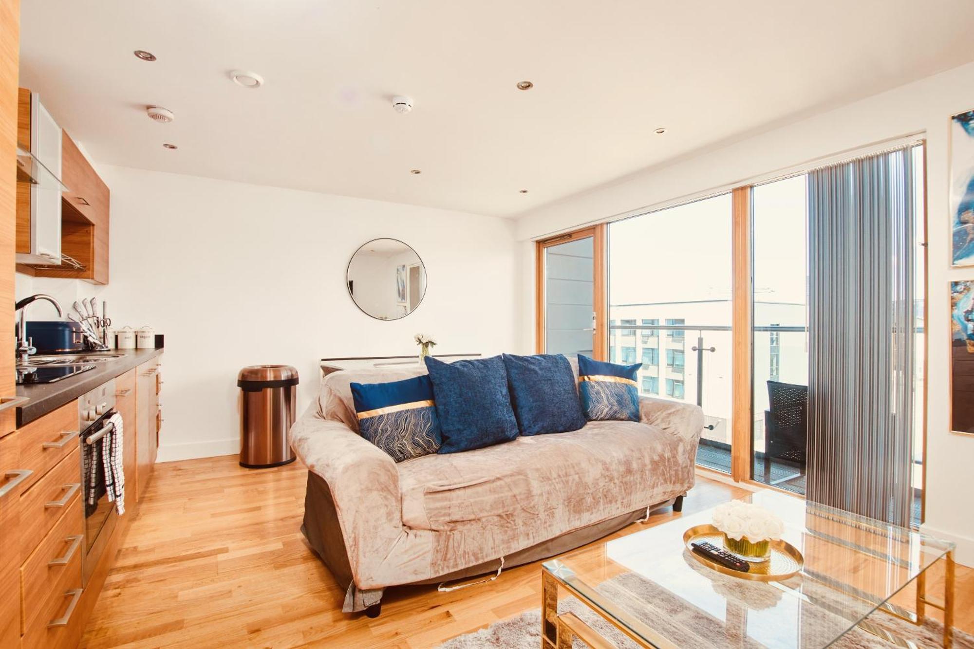 King Deluxe City Apt Large Balcony& Free Parking! Leeds  Exteriér fotografie